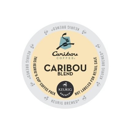 Caribou Coffee Caribou Blend, K-Cups for Keurig Brewers, 24-Count (Pack of 4)
