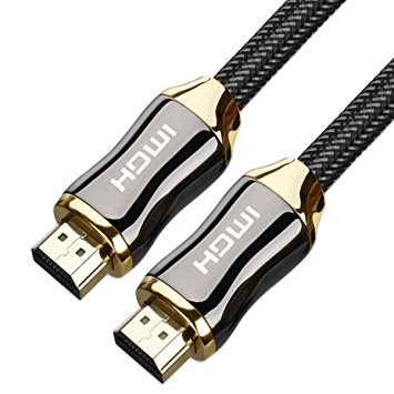 HDMI Cable EPOLLO 3FT Ultra High Speed 18Gbps Gold Plated HDMI 2.0 Connectors Ethernet & Audio Return Video 4K 2160p HD 1080p 3D Xbox PlayStation PS3 PS4 PC Apple TV