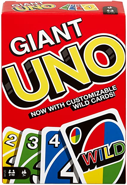 Mattel Games UNO: Classic Giant UNO, Multicolor