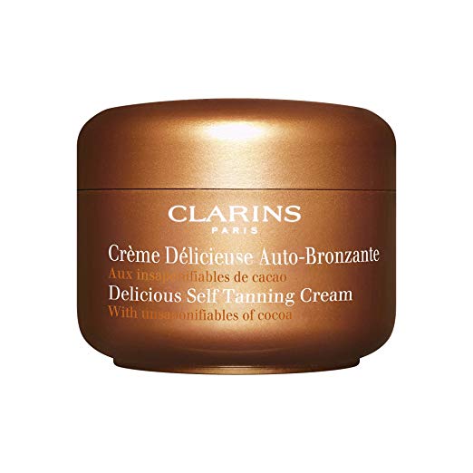 Clarins Delicious Self Tanning Cream Helps Maintain the Skin's Youthfulness, 4.5 Ounces