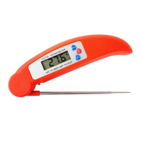 Digital Food Thermometer, Rapid Meat Thermometer, Direct Read With Probe For BBQ, Kitchen Cooking by SunrisePro