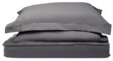 1500 Thread Count Egyptian Quality Duvet Cover Set 3pc Luxury Soft All Sizes and Colors King-Gray