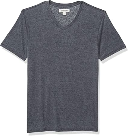 Amazon Brand - Goodthreads Men's Lightweight Burnout Short-Sleeve V-Neck T-Shirt