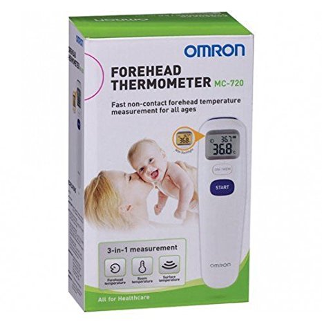 Omron MC-720 non-contact Forehead Thermometer