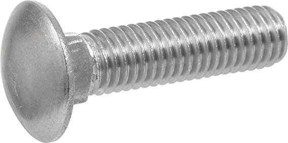 Hillman 832671 Stainless Steel Carriage Bolt, 1/2 x 8, 10-Pack