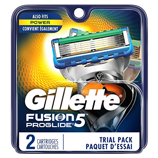 Gillette Fusion5 ProGlide Men's Razor Blades Refills, 2 Cartridge, Mens Fusion Razors / Blades