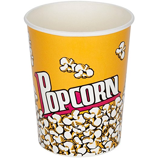 Carnival King 32 oz. Popcorn Cup, Pack of 50