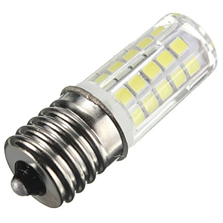 Minger E17 LED Lights Bulb 4W AC100-130V Warm White 3000K Lighting Bulbs Equivalent to 40W Halogen Lamp,Ideal for Cabinet Lighting, Landscaping Lights (5-Pack)