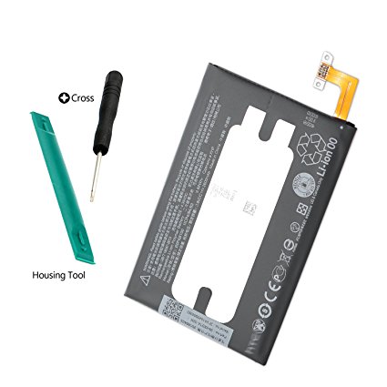 Easy To Shop 2600mAh Internal Battery B0P6B100 Replacement for HTC One M8   KR-NET Stand