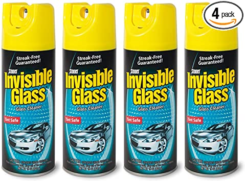 Invisible Glass 91163-4PK Premium Glass Cleaner 15 oz, 4 Pack
