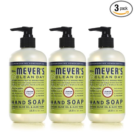 Mrs Meyers Clean Day Hand Soap Lemon Verbena 125 fl oz