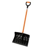 Suncast SCH2790 20-Inch Snow ShovelPusher Combo with Shock Absorbing Spring D-Grip Handle And Wear Strip