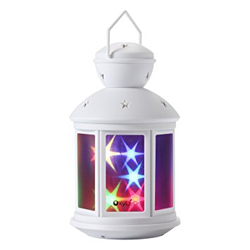 OxyLED BN20 Moon & Star Shaped Carving Table Light and OxyLED BN07 LED Portable Lantern (BN07)