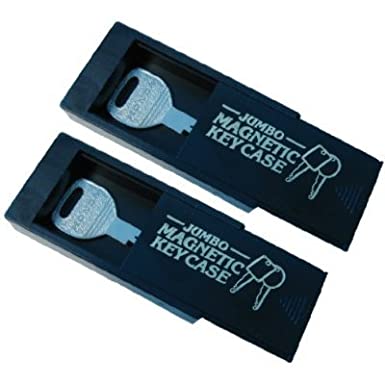 2 Industrial Grade Hide-a-Key Magnetic Spare Cases 2xLG..... Best Seller on Amazon!