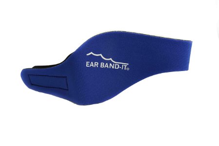 Medium Blue EAR BAND-IT® PhysicianDeveloped Swimming Headband