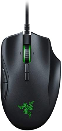 Razer Naga Trinity MOBA / MMO Gaming Mouse - 16,000 DPI 5G Optical Sensor