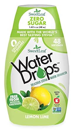 SweetLeaf WaterDrops, Lemon Lime, 1.62 Ounce