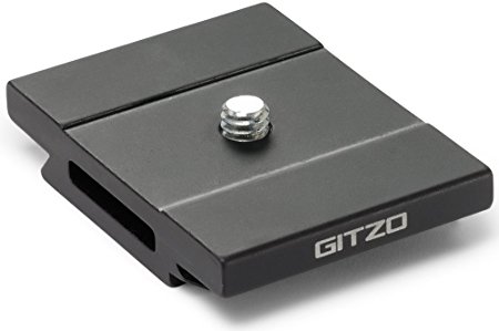 Gitzo GS5370SD Quick Release Plate Aluminum Short D Profile (Black)