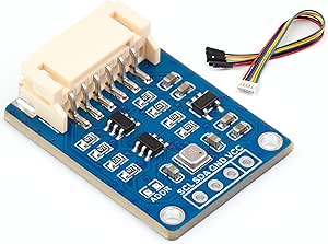 BME680 Environmental Sensor, Supports Temperature/Humidity/Barometric Pressure/VOC Gas Detection, I2C and SPI, Support Raspberry Pi/Raspberry Pi Pico/for Arduino / ESP32, etc.