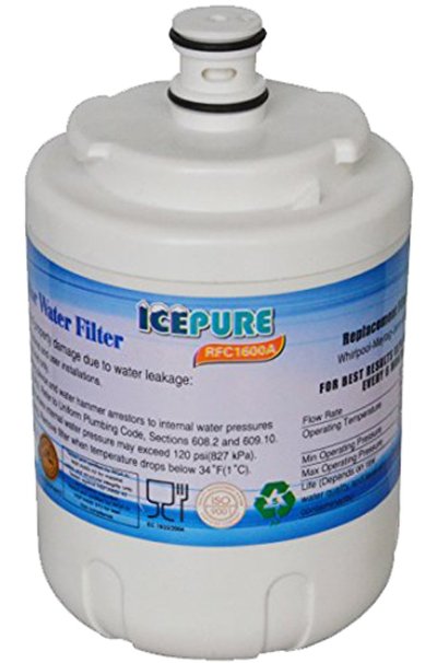IcePure RFC1600A Water Filter Replacement Cartridge for Whirlpool, Maytag, Jenn-Air, Amana