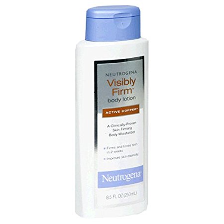 Neutrogena Visibly Firm Body Lotion, Active Copper, 8.5 Ounce