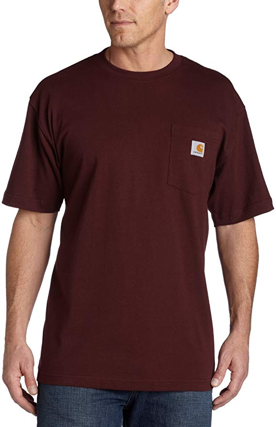 Carhartt Men's K87 Workwear Pocket Short-Sleeve T-Shirt