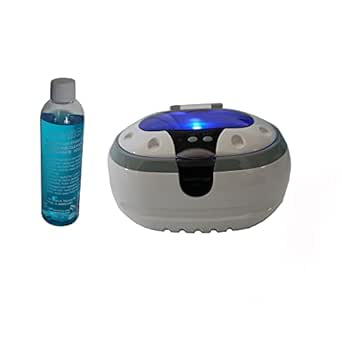 iSonic® Ultrasonic Jewelry Cleaner CD-2800 with Cleaning Solution Concentrate CSGJ01, 110V