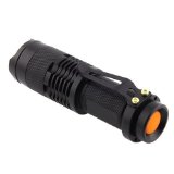 WAYLLSHINETM 7W 300LM Mini CREE LED Flashlight Torch Adjustable Focus Zoom Light Lamp for Riding Camping Hiking Hunting and Indoor Activities