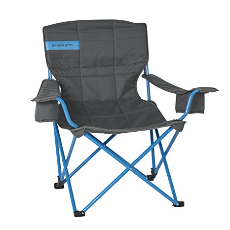 Kelty Deluxe Lounge Chair - Smoke / Paradise Blue