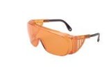 Uvex S0360X Ultra-spec 2000 Safety Eyewear Orange Frame SCT-Orange UV Extreme Anti-Fog Lens