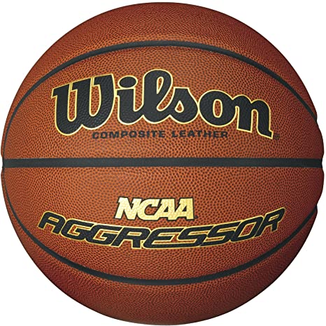 Wilson NCAA Aggressor Composite Leather Ball, Official Size