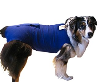 Washable Disposable Dog Diapers Keeper - For Male and Female Dogs - Wrap Around Legs for Superior Fit - Fits Puppies To Adult Dogs - A Simple Solution To An Everyday ProblemFits All Sizes