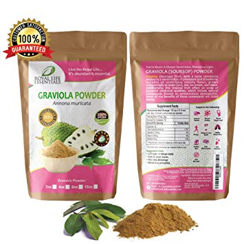 Graviola Soursop Guanabana Paw Paw Leaf Powder Herbal Supplement (16oz) 1lbs.