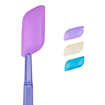 3-Pack Toothbrush Cover, Silicone Toothbrush Head Cover with 3 Different Colors, Light