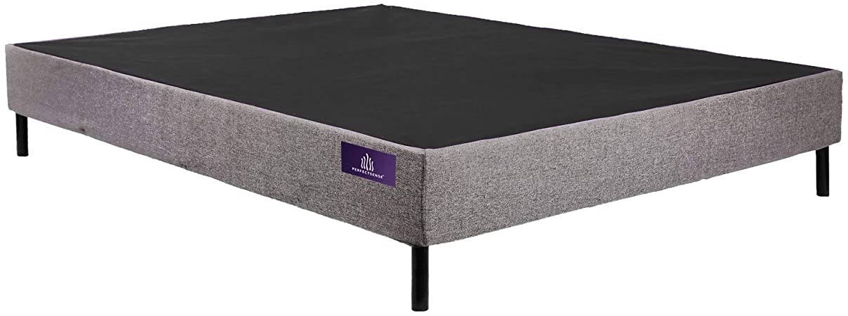 Perfect Mattress Foundation by PerfectSense - Easy Assembly Platform Bed Frame (Twin/Single)