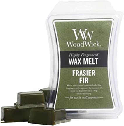 WoodWick Frasier Fir Hourglass Wax Melt, 3 Oz