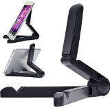 BEBONCOOLTMTablet Stand Adjustable Tablet Holder for Tablets 7-10 inch Pad E-readers and Smartphones Apple iPhone 6 Plus 5 5S iPad Mini Retina 2 3 iPad AiriPad Air 2 Samsung Galaxy S6 S5 Note Edge Tab 2 3 4 ProNexus 6 9LG G4 Foldable Stand