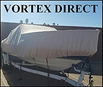 NEW VORTEX HEAVY DUTYGREY/GRAY CUDDY CABIN COVER 21'7" TO 22'6" LONG, 102" BEAM (FAST SHIPPING - 1 TO 4 BUSINESS DAY DELIVERY)