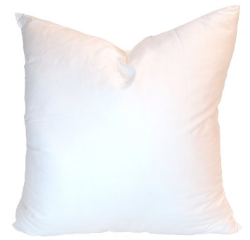 Pillowflex Synthetic Down Pillow Inserts for Shams Aka Faux / Alternative (22 Inch by 22 Inch)