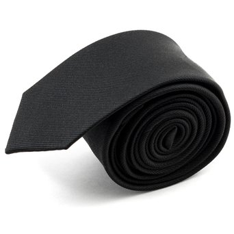 100 Silk Handmade Black Skinny Tie Mens Necktie by John William