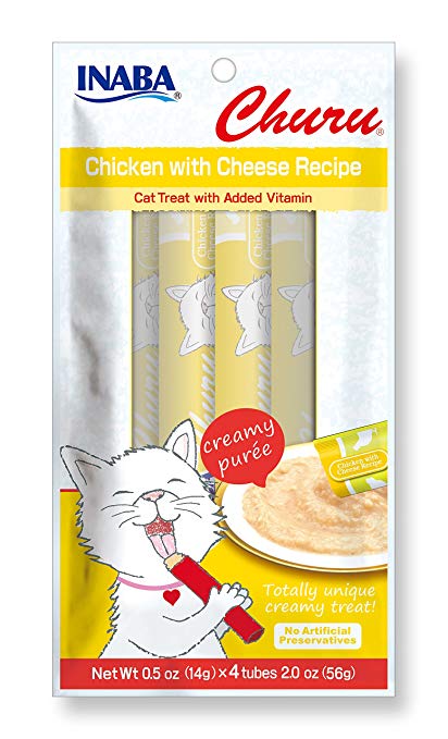 INABA Churu Lickable Creamy Purée Cat Treats