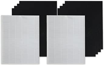 PUREBURG C545 Replacement True HEPA Filter Set Compatible with WINIX PlasmaWave P150 and B151, C545 Air Purifiers, Part Number Filter C / 113050, Filter S / 1712-0096-00,H13 Activated carbon