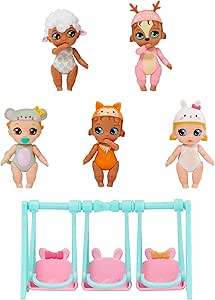 Baby Born Surprise Mini Babies Woodland-Themed Bundle - Value Playset with 5 Collectible Mini Baby Dolls, for Kids Ages 3 and Up