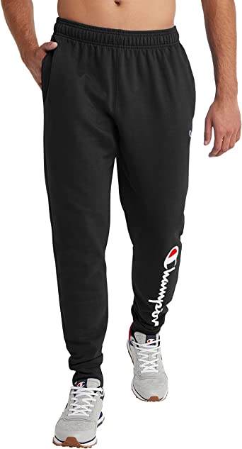 Champion Powerblend, Men’s Fleece Joggers, Cotton Sweatpants (Reg. Or Big & Tall)