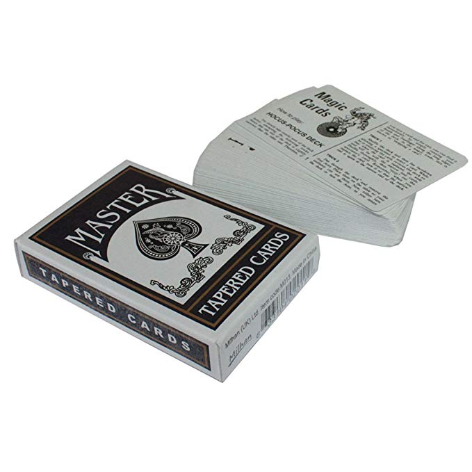 Magic Trick Playing Cards - Stripper / Tapered & Secret Marked
