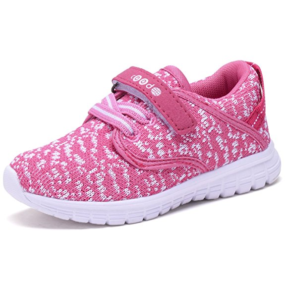 COODO Toddler Kid's Lightweight Sneakers Boys and Girls Cute Casual Running Shoes