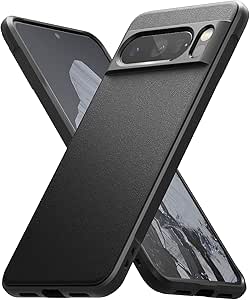 Ringke Coque Compatible avec Google Pixel 8 Pro [Onyx] Antidérapant Antichoc Protection Robuste Flexible Ultra Fine TPU Souple Durable Étui - Black