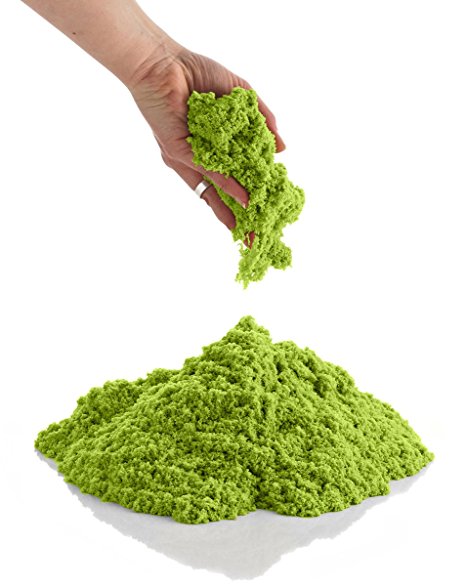 CoolSand 2 lb. Refill Package – Kinetic Play Sand For All Ages – (Green)