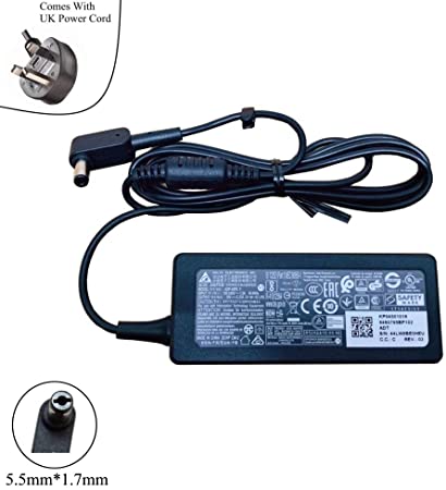 New Genuine Delta Adapter for Acer 19V 2.37A 45W Charger Compatible with Adapter Part Number: PA-1450-26 ADP-45HE B Laptop Power Supply PSu Charger with 5.5mm X 1.7mm Pin Size Only