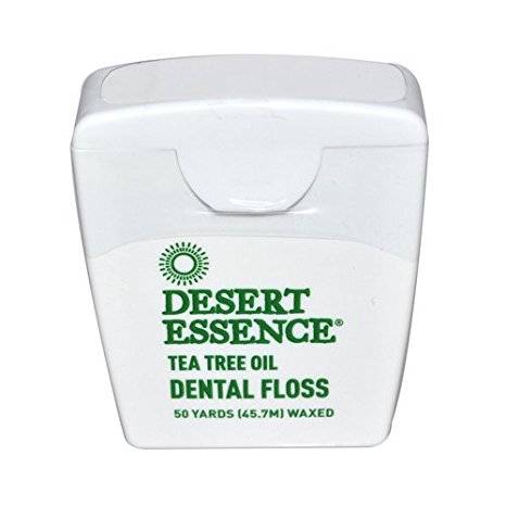 Desert Essence Tea Tree Dental Floss (Pack of 6) 50 YD
